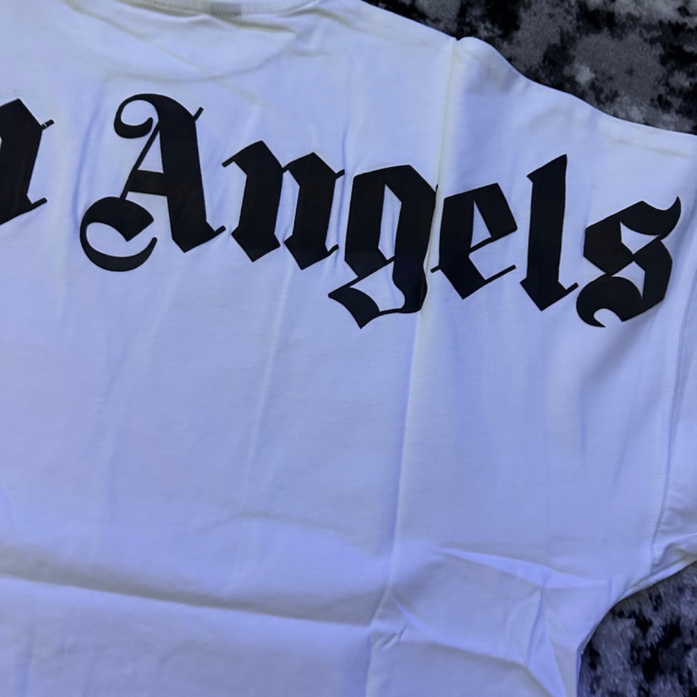PALM ANGELS OVERSIZED BACK PRINT LOGO TSHIRT AUTHENTIC ALL SIZES ARE AVAILABLE - Picture 7 of 9